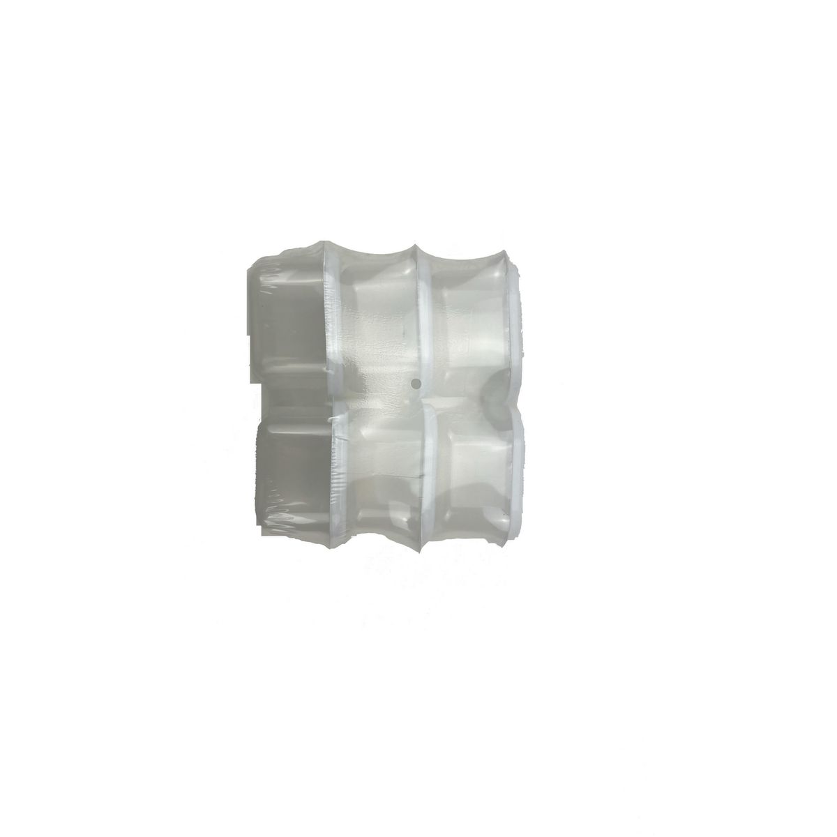 CASA BONITA - Set de 6 Tapers Transparentes para Snack