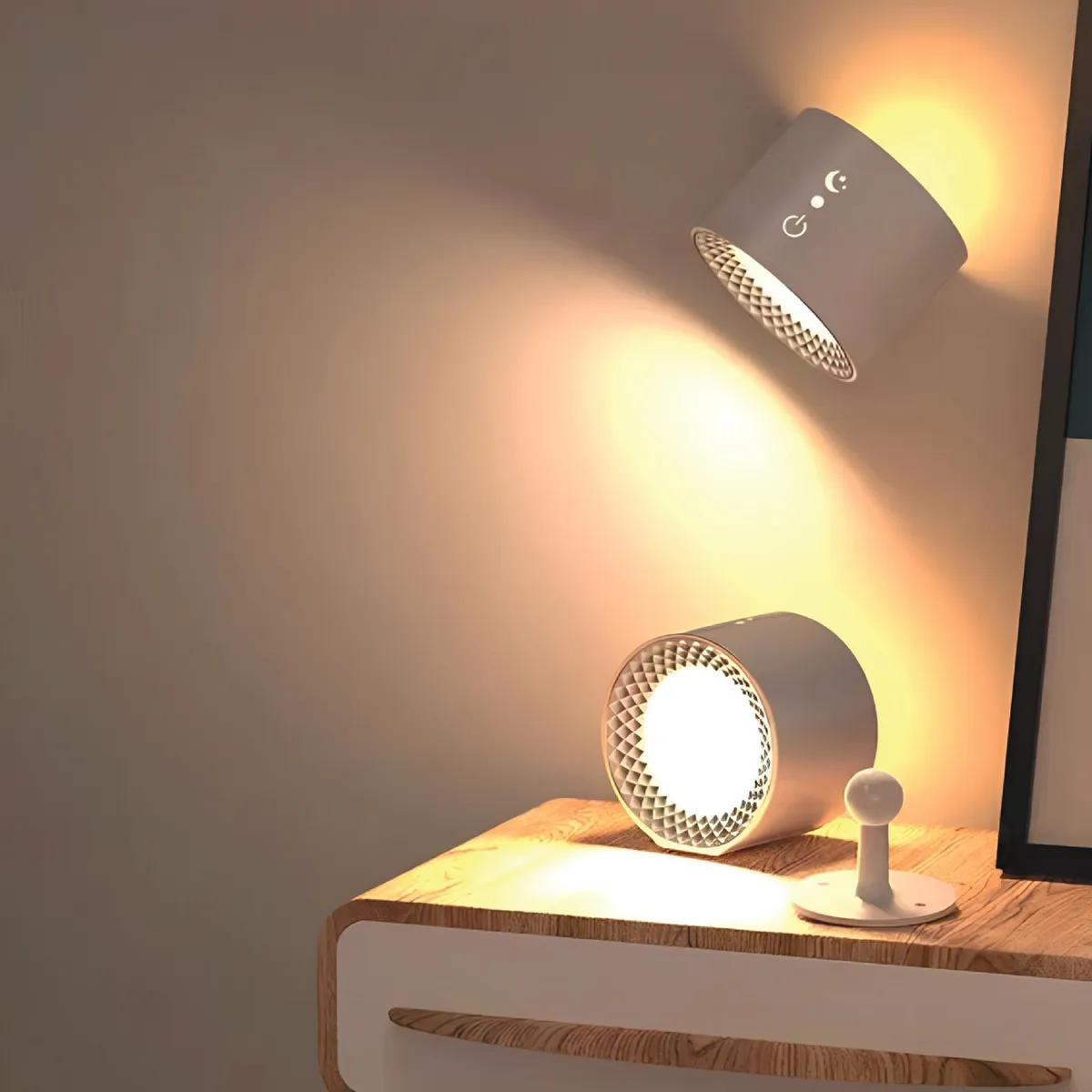  - Aplique de Pared LED Inalámbrico Blanco