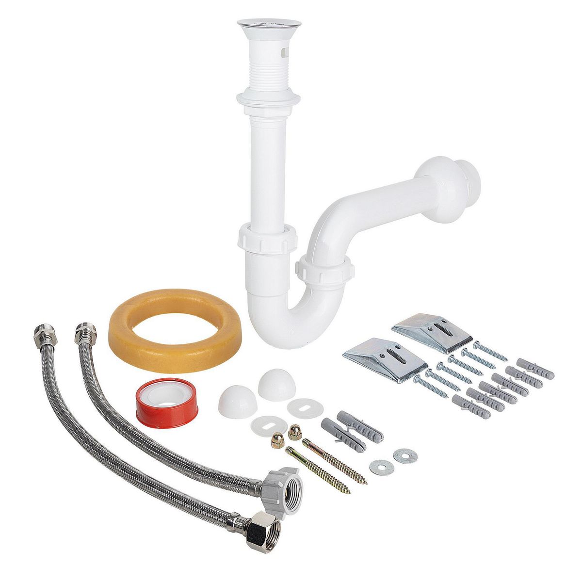 TREBOL - Kit Instalación Para 1/2 Baño