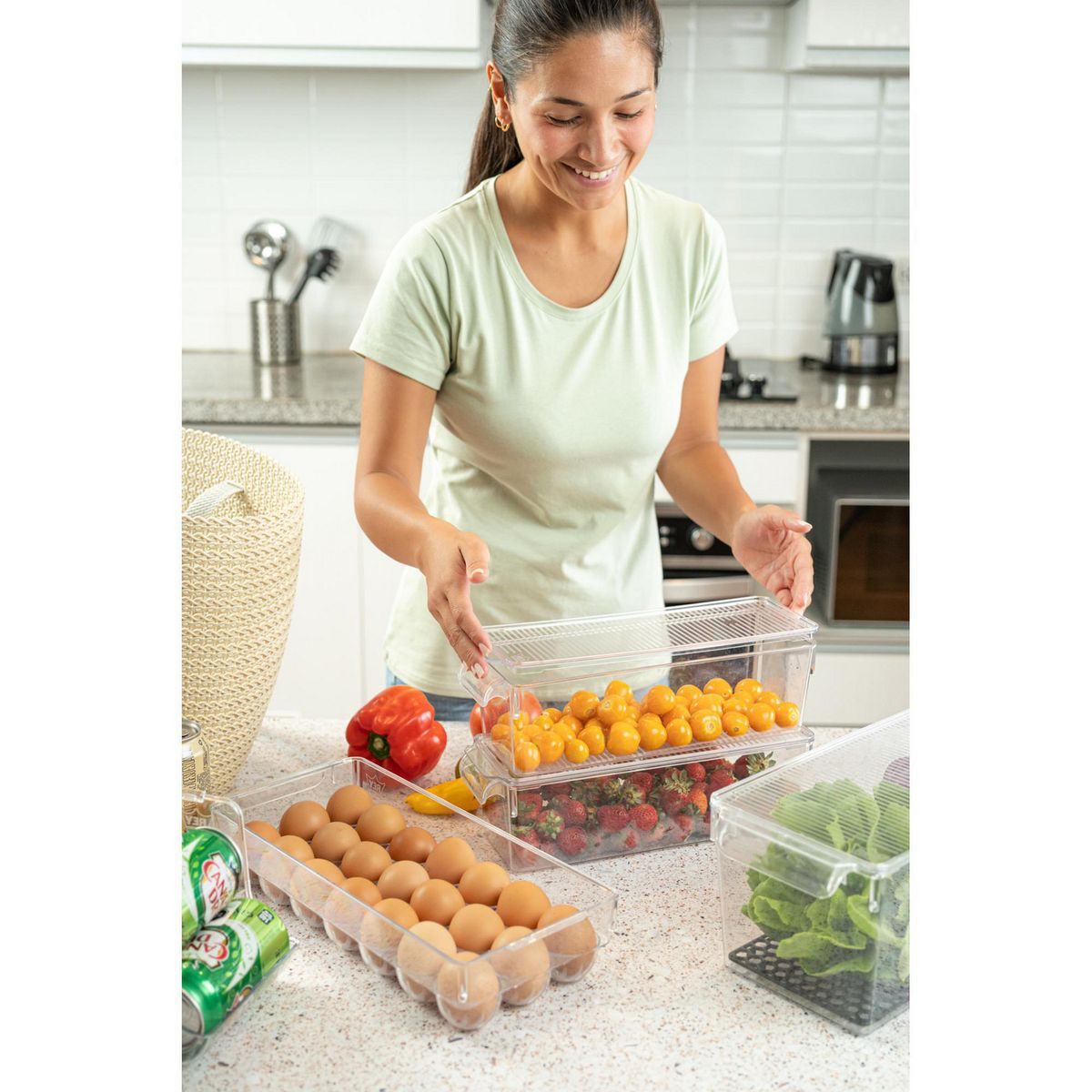 XIMESA - Caja Organizadora con Tapa 3lt