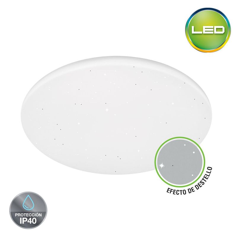 LIGHTECH - Plafón Shiny 40W 60K Blanco