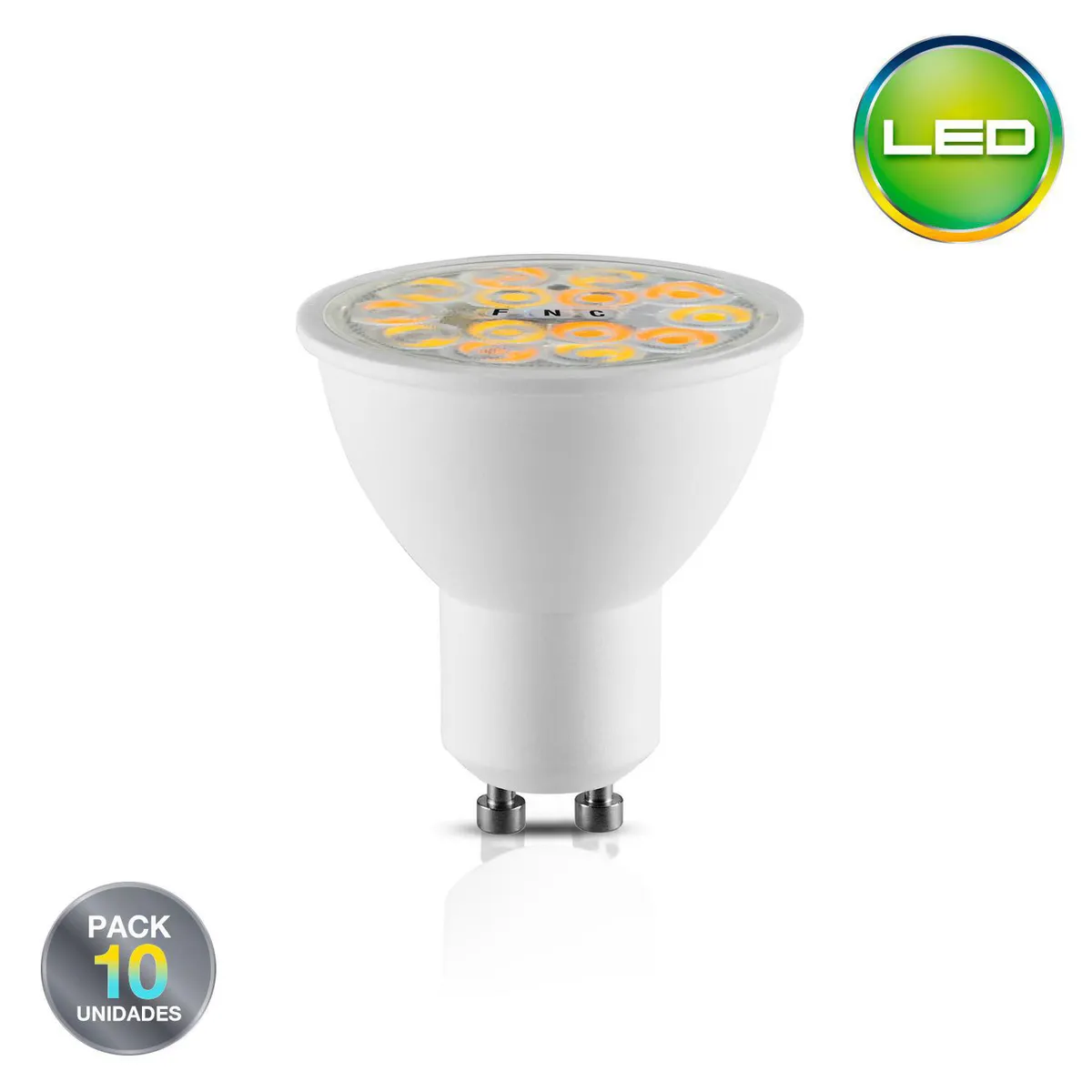 LIGHTECH - Dicroico LED con Switch GU10 6W 3 Tonos
