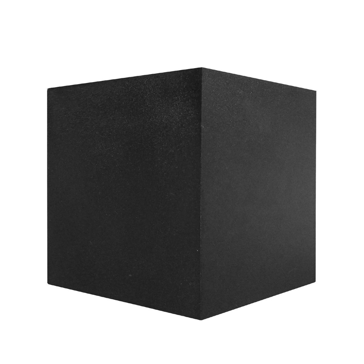 ILUMA - Braquete de Pared Exterior Led Negro Cuadrado 10W Tricolor