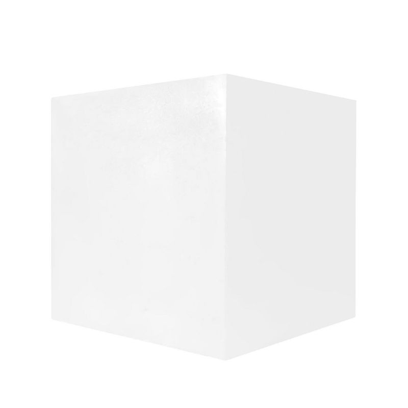ILUMA - Aplique de Pared Exterior Cubo LED Tricolor 10W Blanco