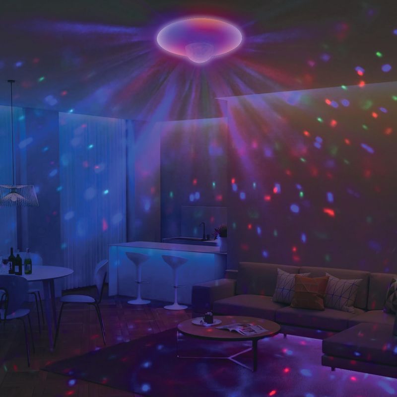 ILUMA - UFO Parlante Discoteca RGB 20W