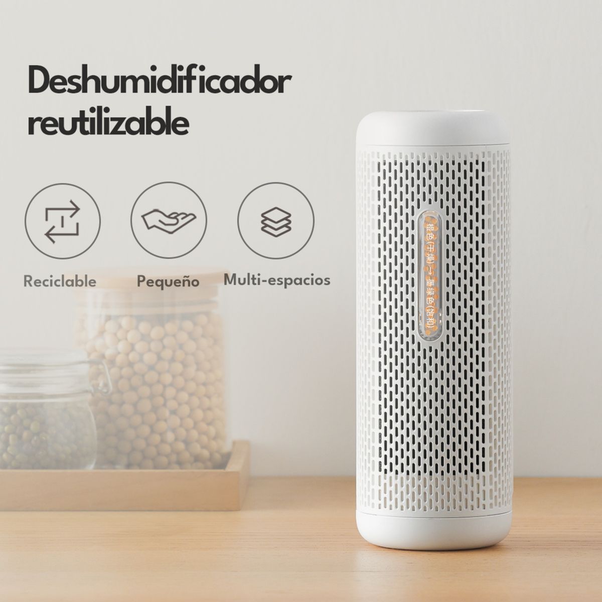 DEERMA - Deshumedecedor Portátil Inalámbrico Deerma DEM-CS50M