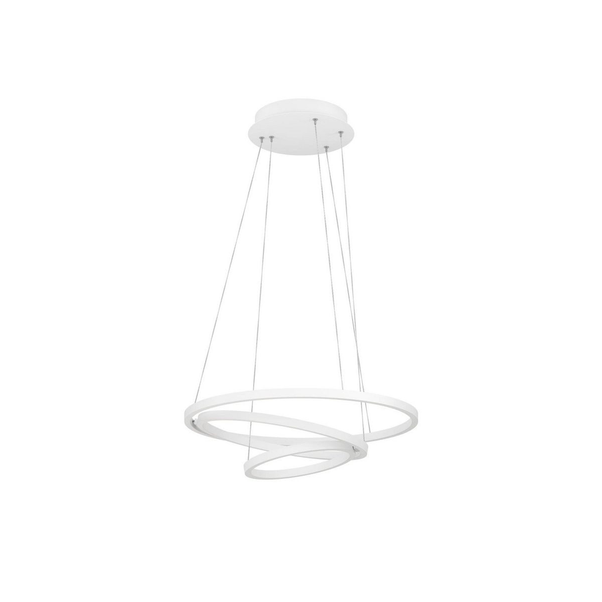 EGLO - Lámpara Colgante Lobinero-Z 1L Blanco