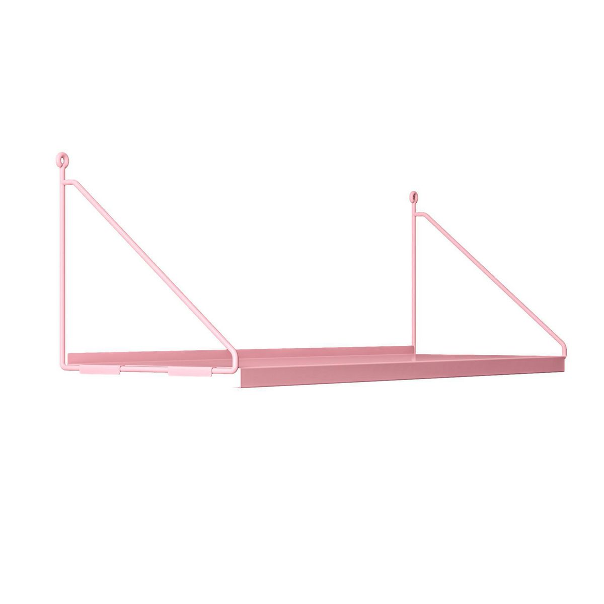 DUCASSE - Repisa de Acero Angolo Simple Rosa