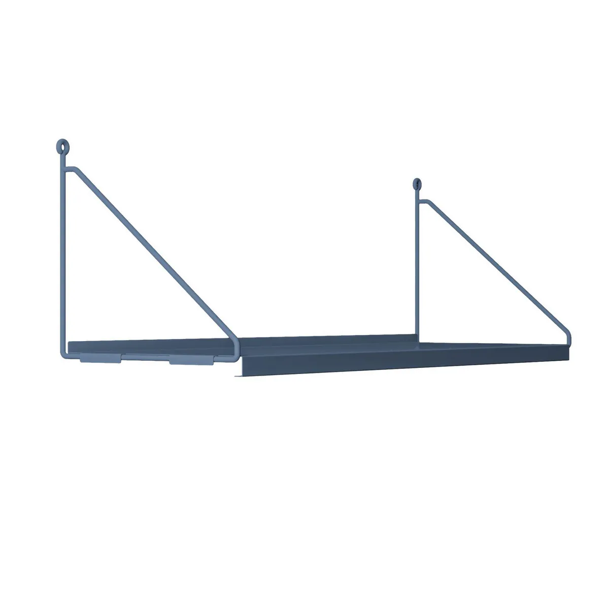 DUCASSE - Repisa de Acero Angolo Simple Azul