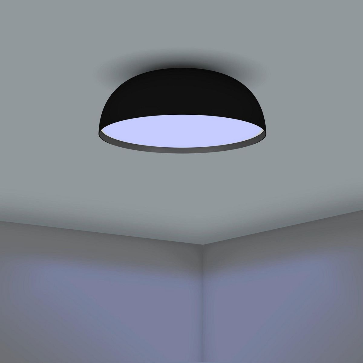 EGLO - Lámpara de Techo Tollos Z 3 Luces Negro