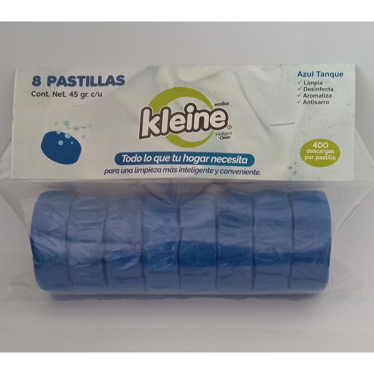 KLEINE WOLKE - Pastilla para Inodoro Azul X8 unid