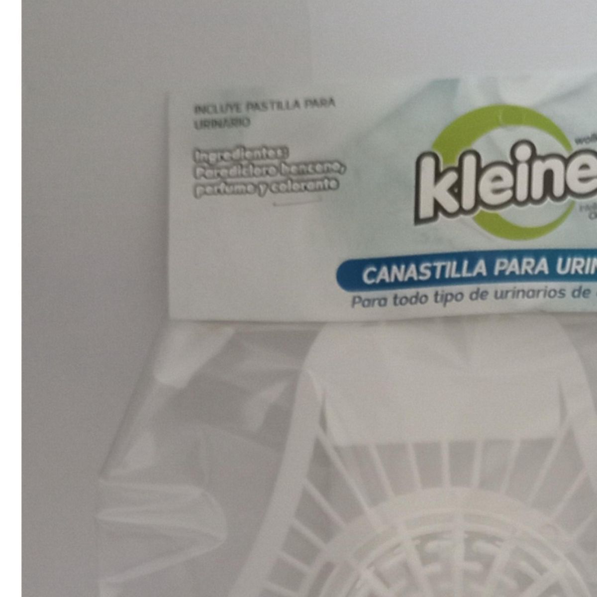 KLEINE WOLKE - Canastilla de Urinario Blanco