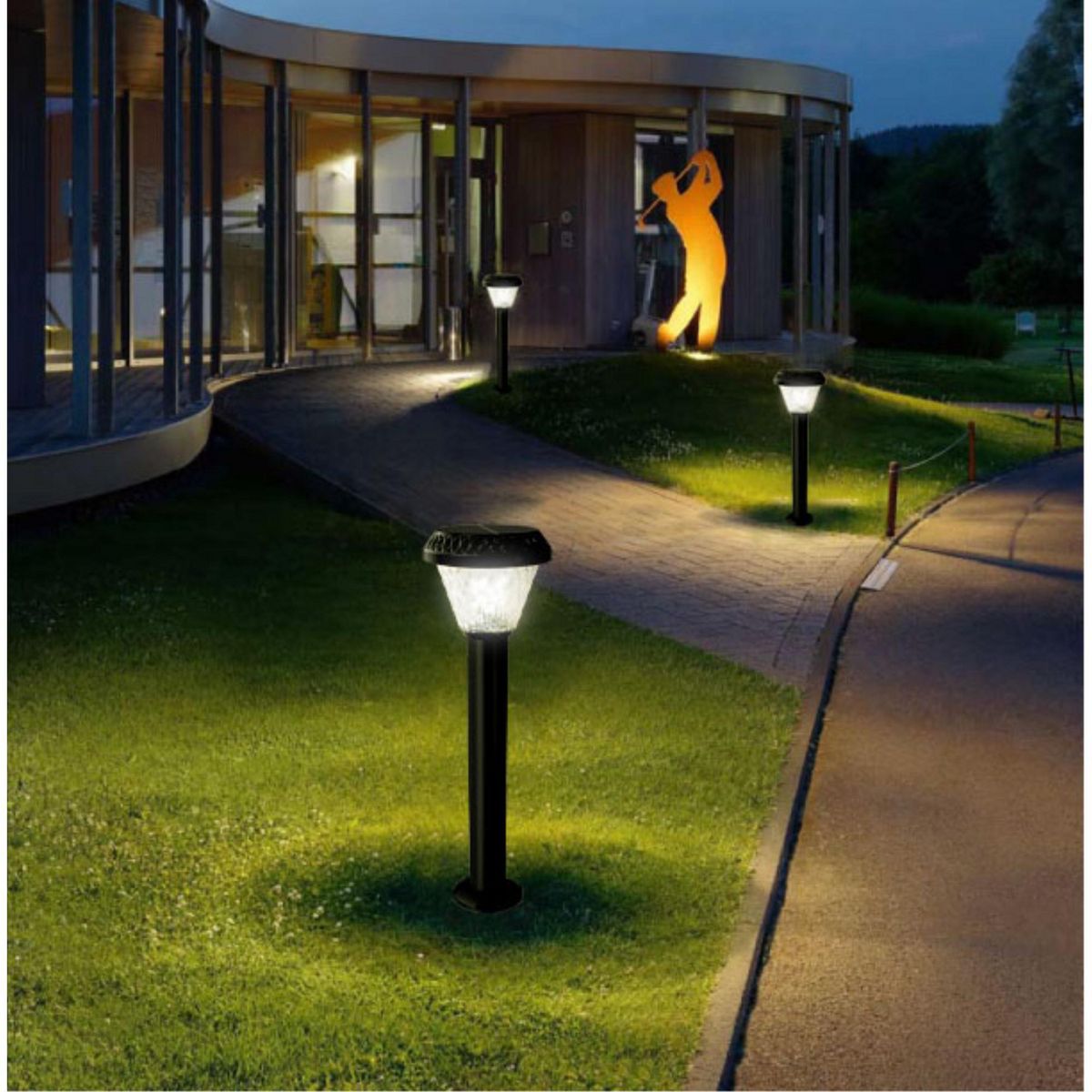 PHILIPS - Bolardo Solar Estaca Luz Cálida