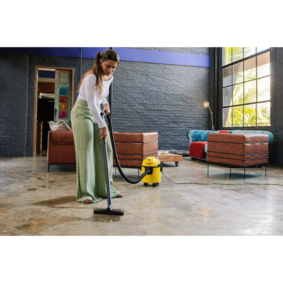 KARCHER - Aspiradora de Arrastre Karcher MuLifunción 10L WDL1