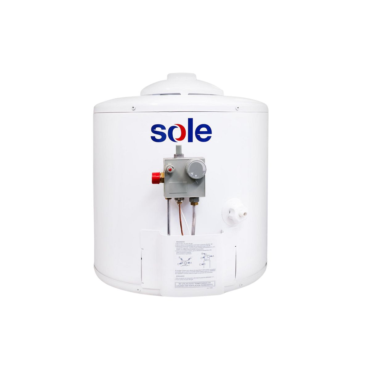 SOLE - Termotanque Sole Gn Tipo A 25L C/Acc