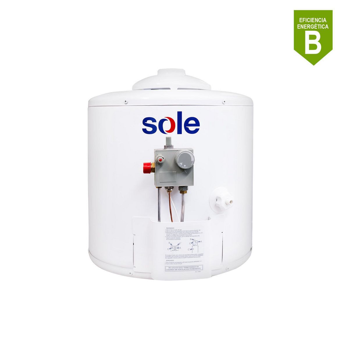 SOLE - Termotanque Sole Gn Tipo A 25L C/Acc