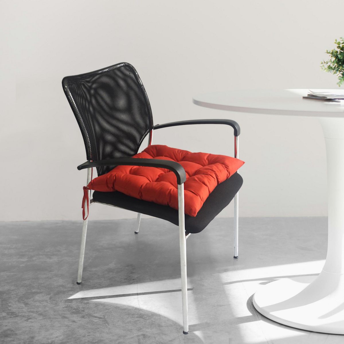 GENERICO - Cojín para Silla 45x45cm Lacre