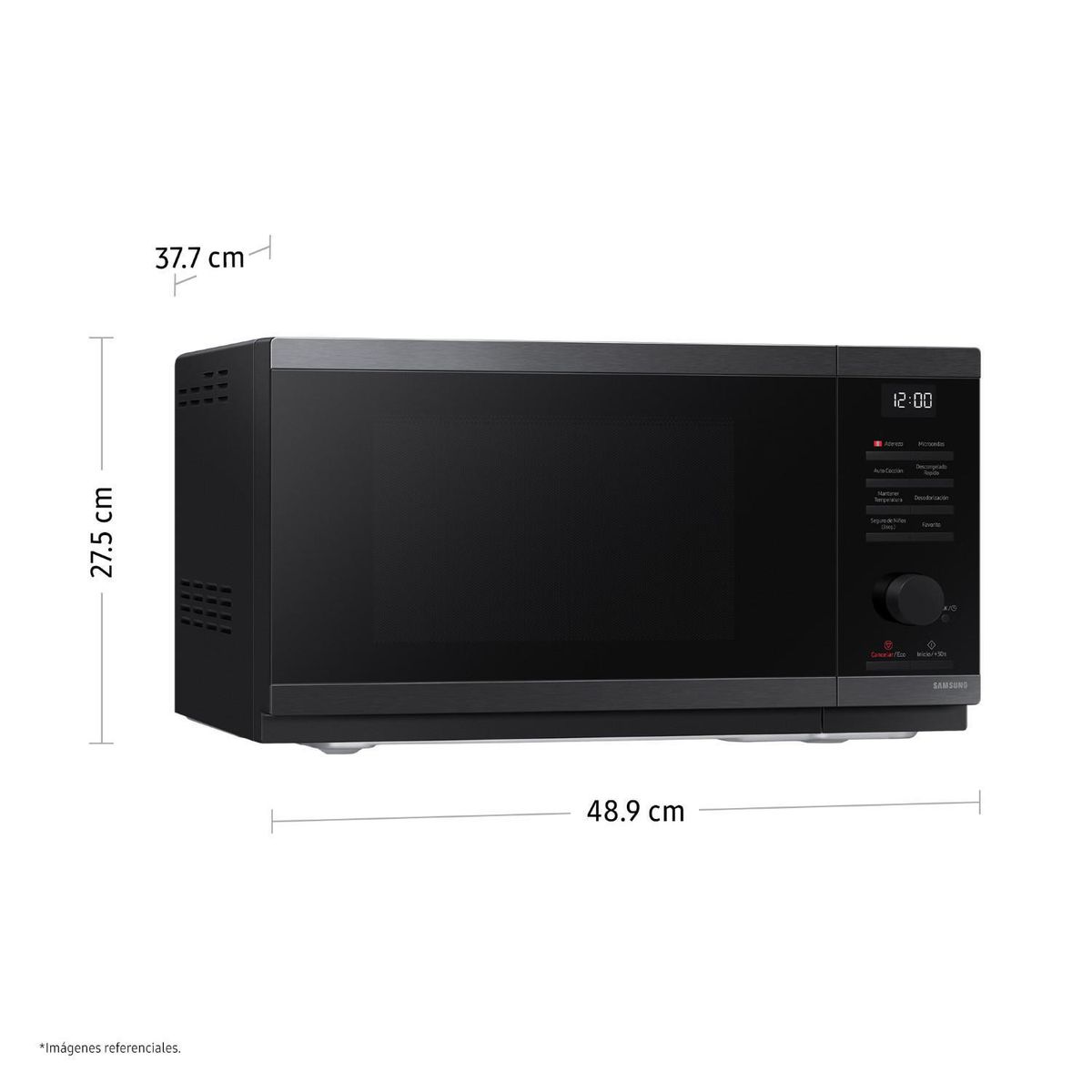 SAMSUNG - Horno Microondas Cheff Samsung 23L MS23DG4504AGPE