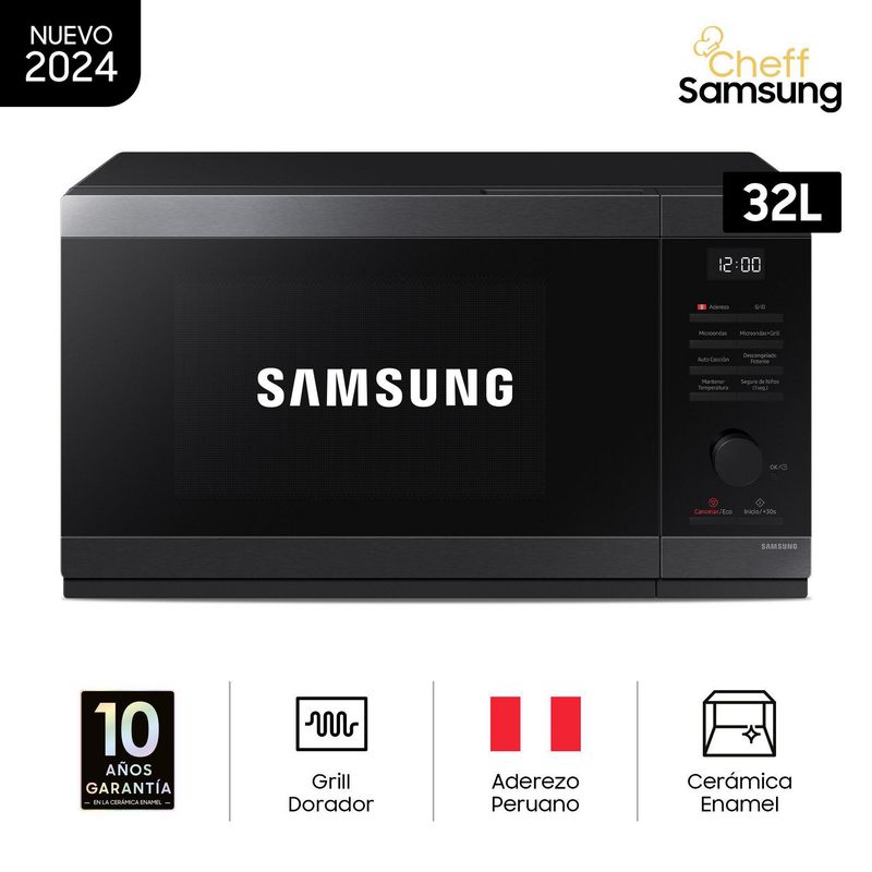 SAMSUNG - Microondas Samsung MG32DG4524AGPE 32 L