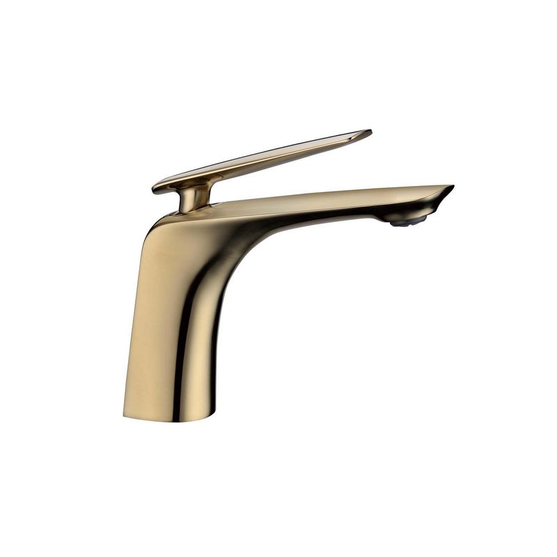 VAINSA - Llave de Lavatorio Monomando Bajo Cosmopolitan Gold