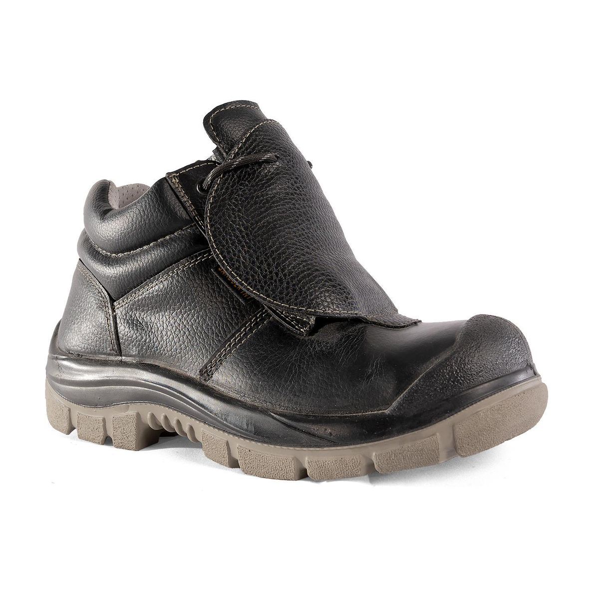 SANDDER TNT - Zapatos de Seguridad Punta de Acero Unisex SS50-525 Cronos Metatarsal Negro