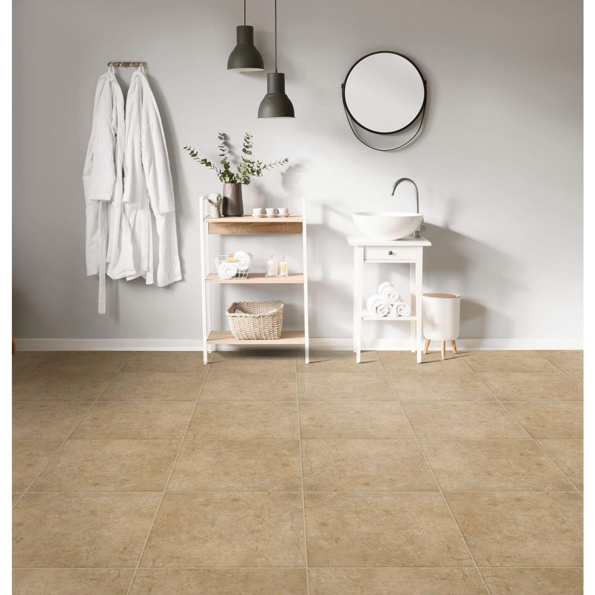 SCOP - Cerámica Café 45x45 Rústicas Mate 2.29 m2