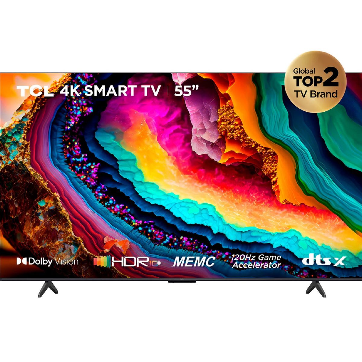 TCL - Televisor Smart TV TCL 55" Ultra HD 4K 55P755