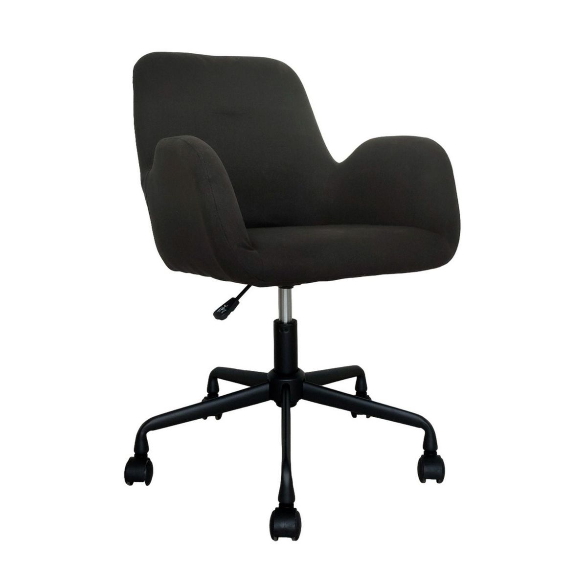 ZIYAZ - Silla de Escritorio Giratoria Nantes Negro