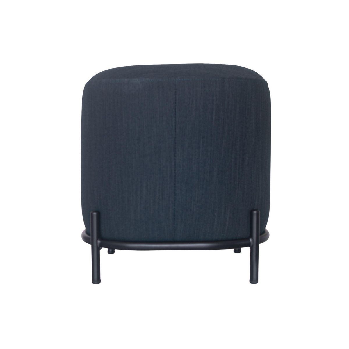 ZIYAZ - Puff Ottoman Azul Oscuro
