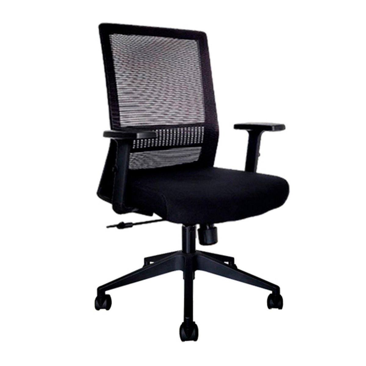 Silla de Escritorio Giratoria Nilson Negra, marca ZIYAZ - Foto Principal