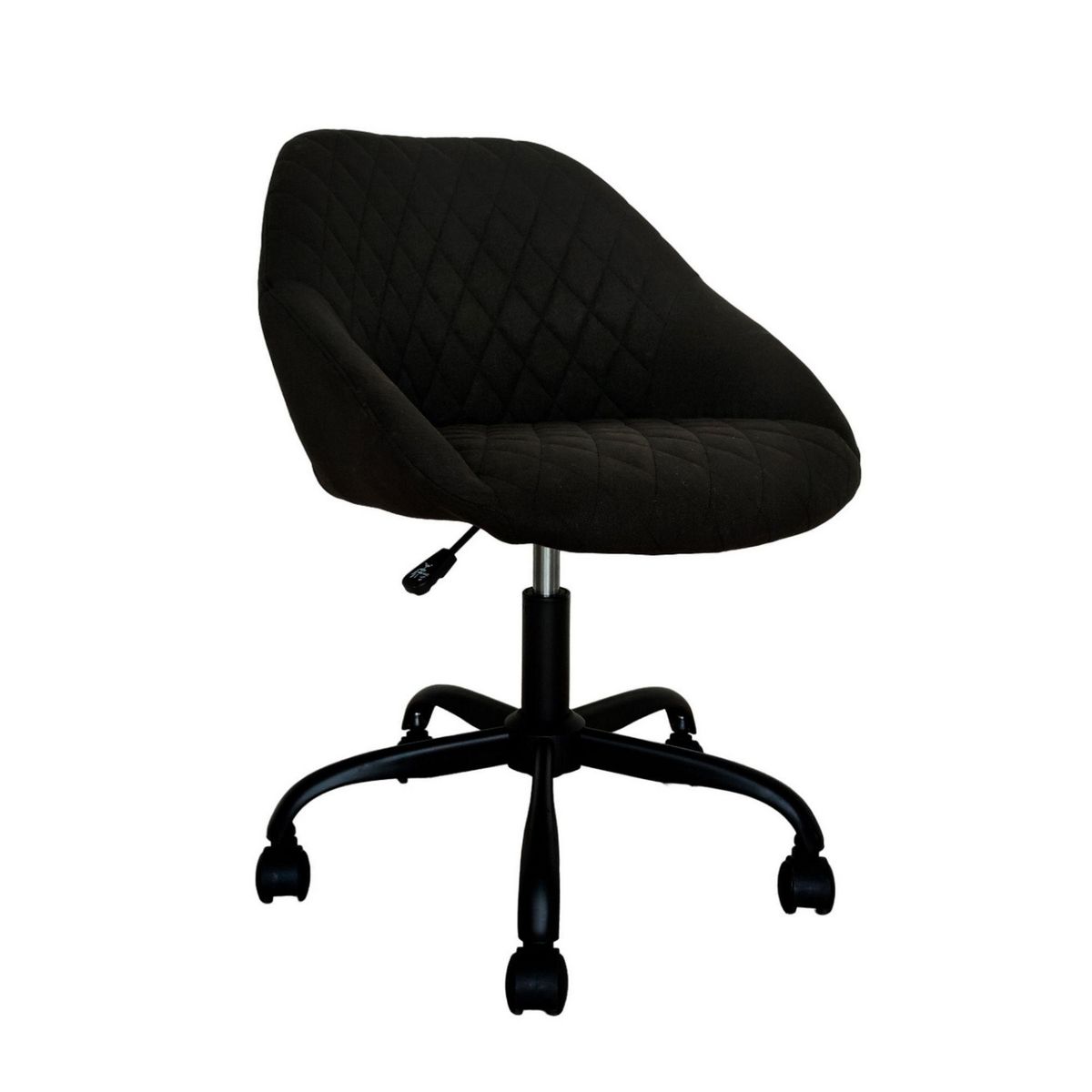 ZIYAZ - Silla de Escritorio Giratorio Brest Negro