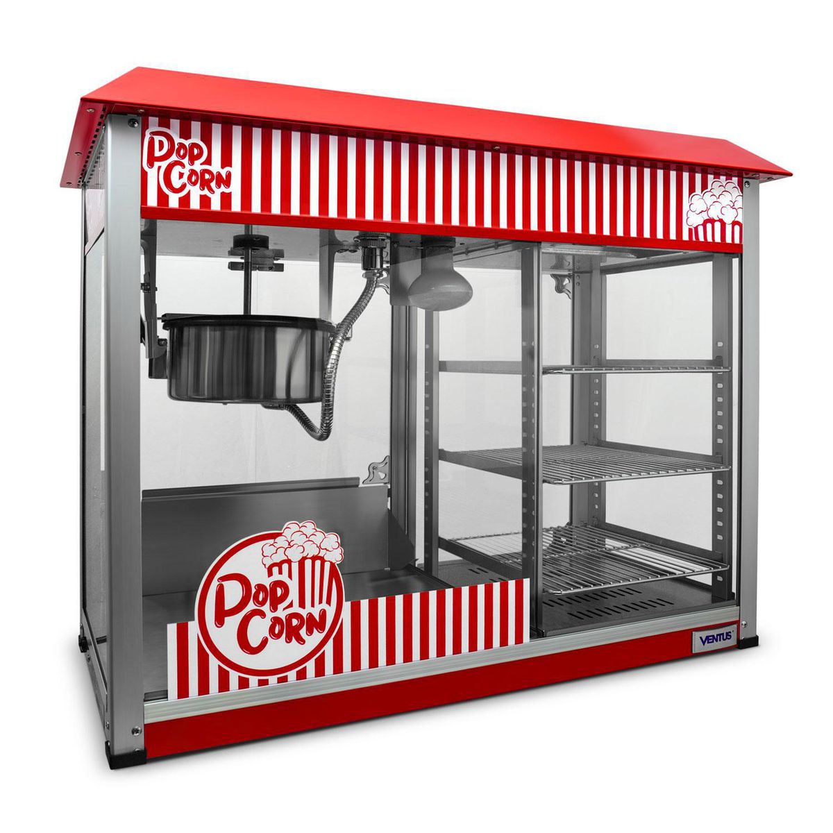 VENTUS - Máquina de Pop Corn Exhibidor