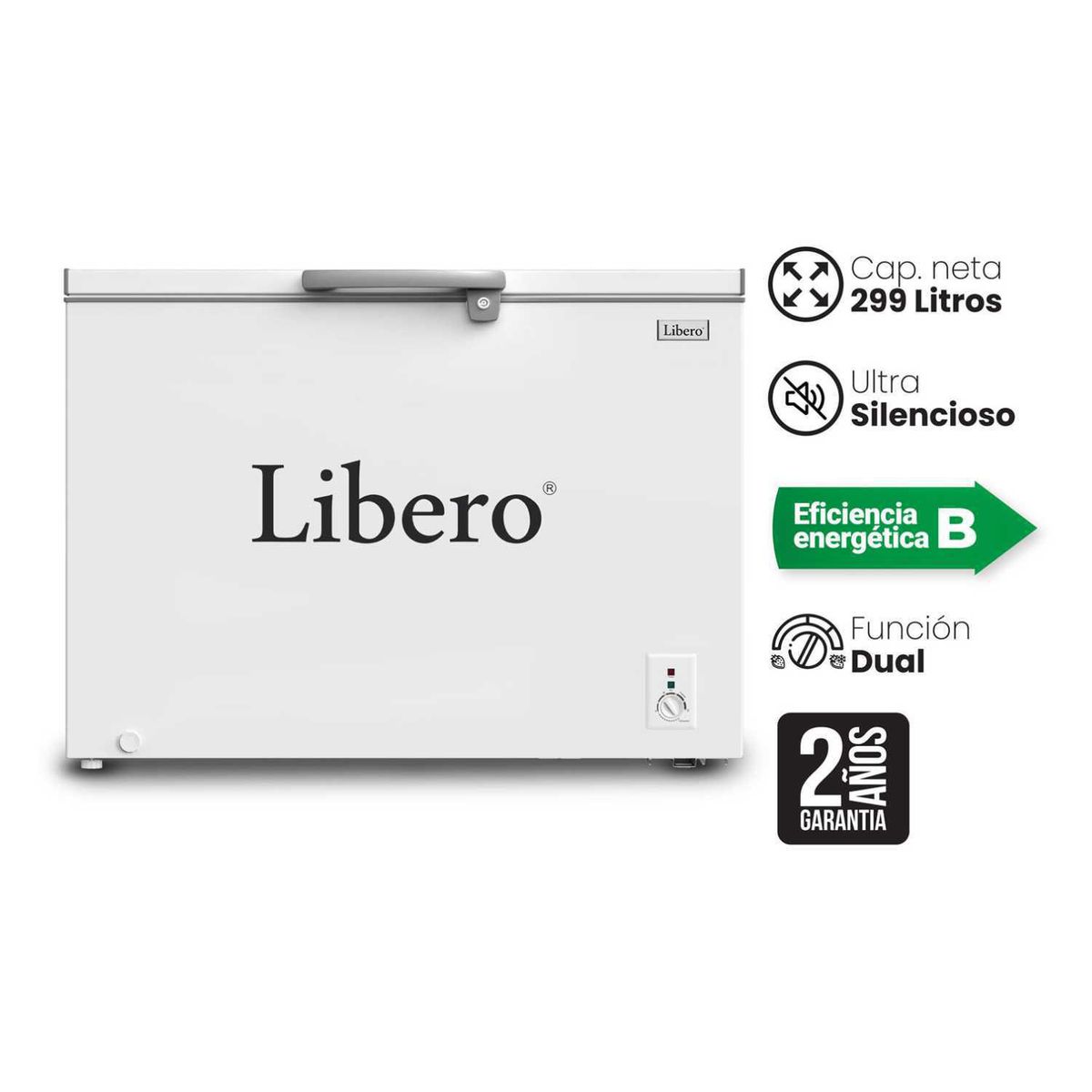 LIBERO - Congeladora 299lt LFH-301V