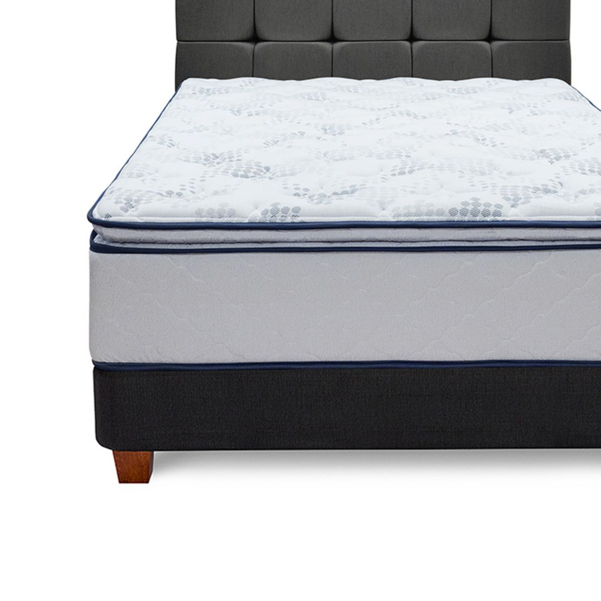 DRIMER - Dormitorio New Ozono 1.5 Plazas Gris