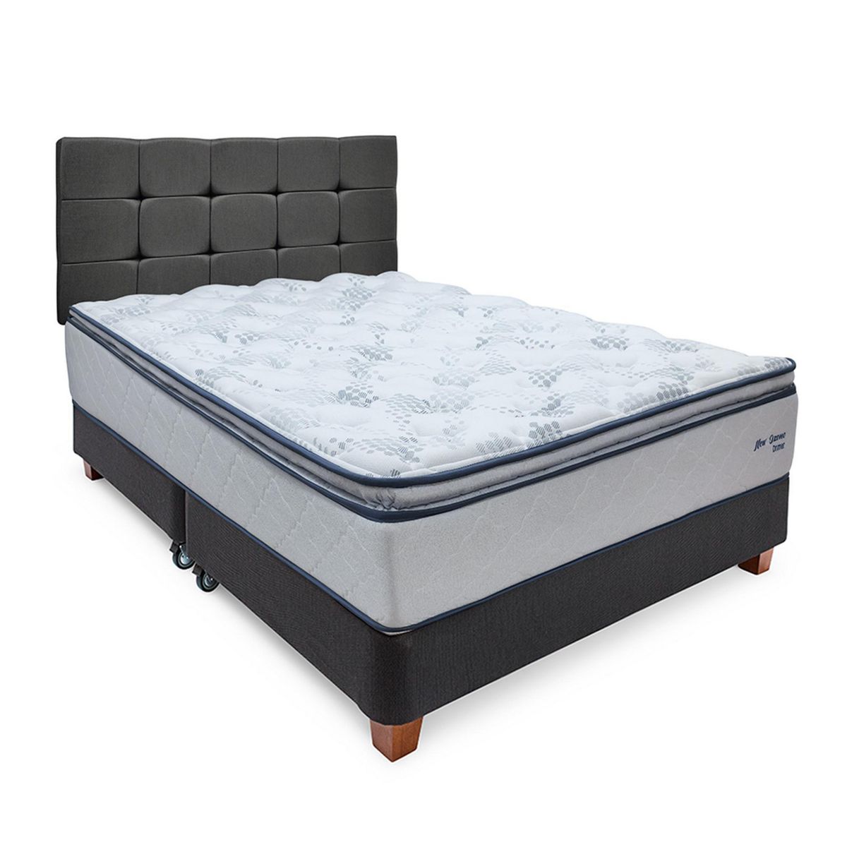 DRIMER - Dormitorio New Ozono Queen Gris