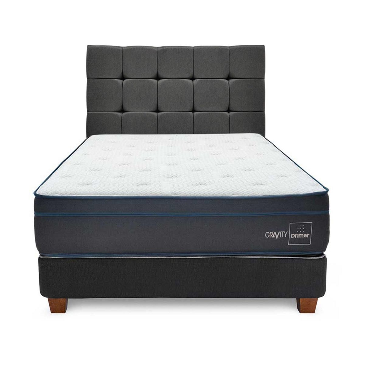 DRIMER - Dormitorio Gravity Queen Gris