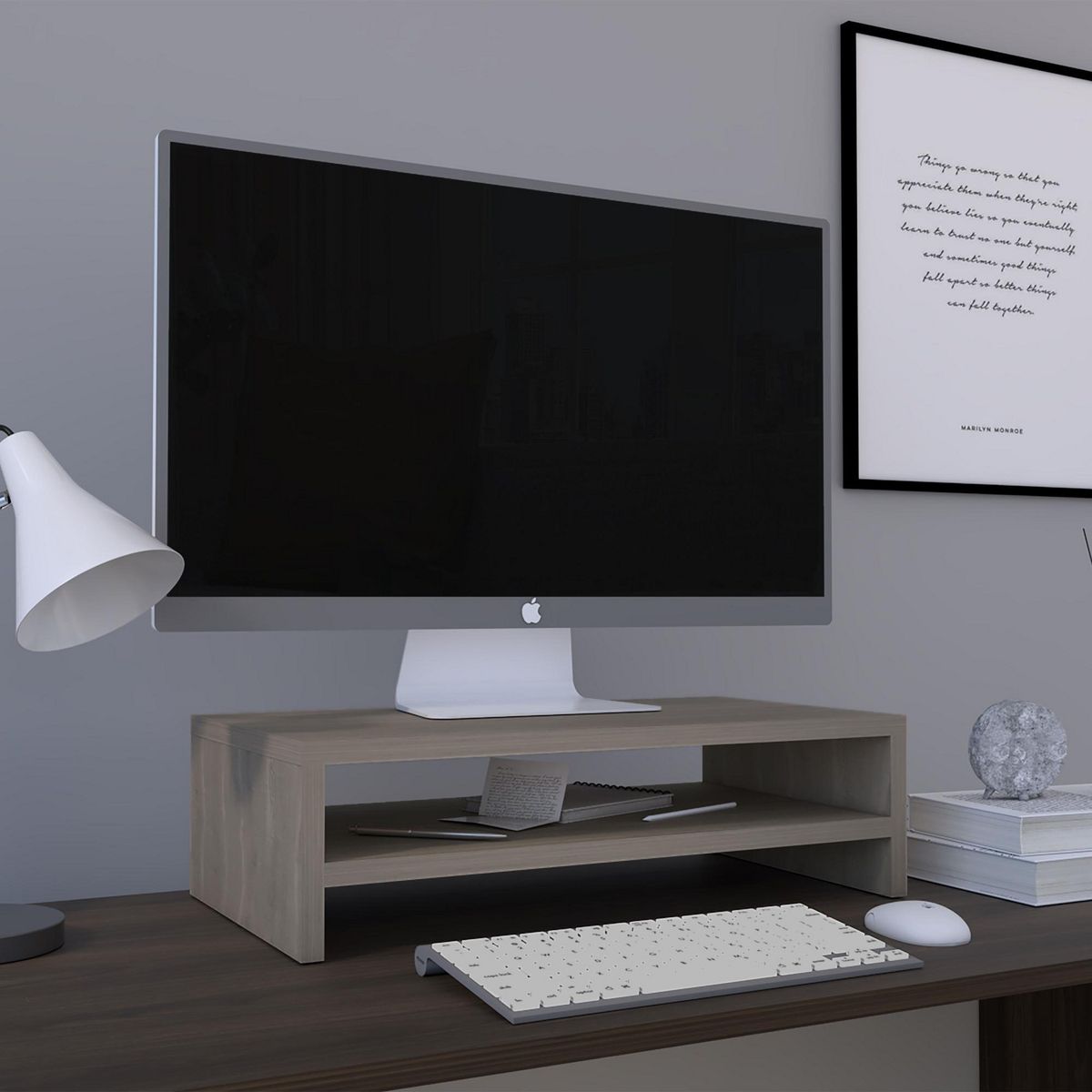 TUHOME - Rack Alzador Monitor M48 Bardolino