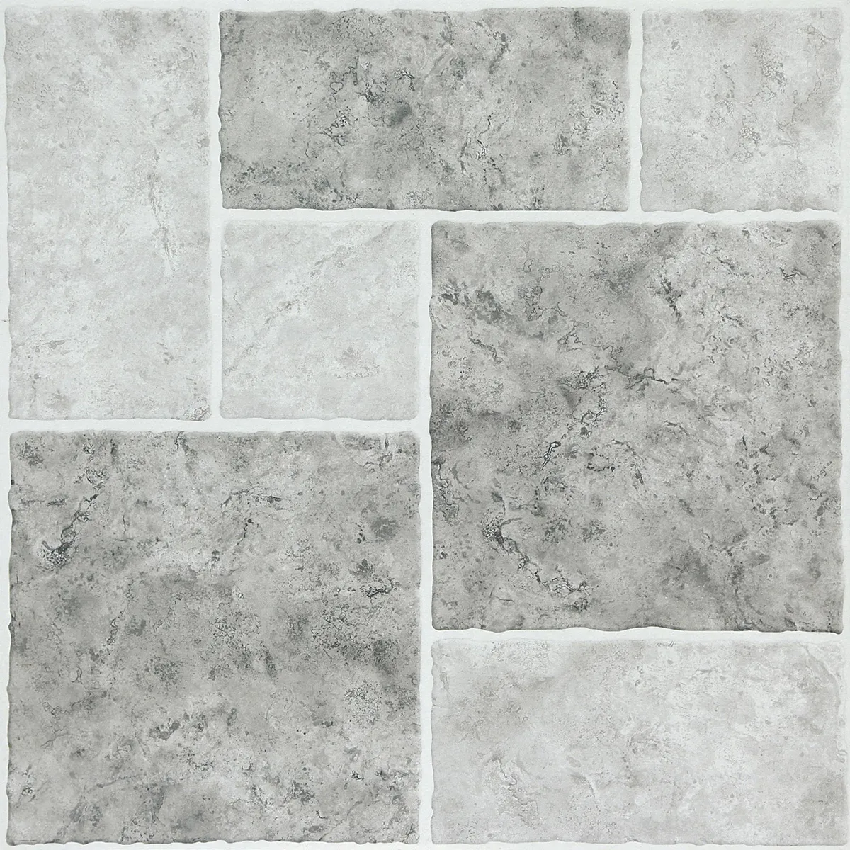 KLIPEN - Gres Porcelanico Gris Oscuro Rustico 60x60cm 1.44m2 Patio mix