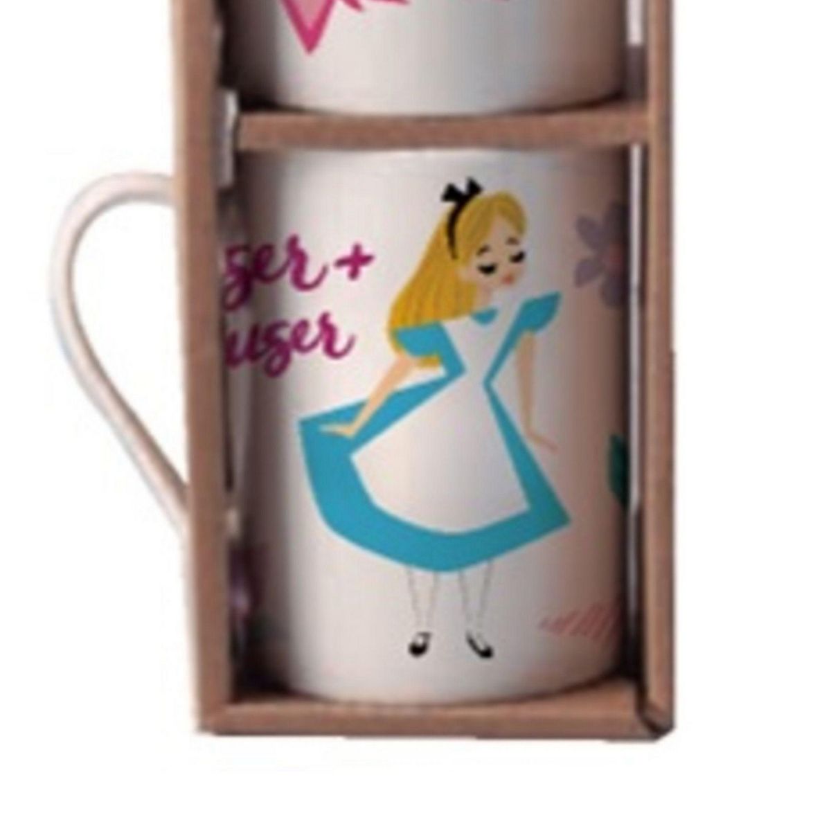 DISNEY - Set 2 Tazas Alicia 330ml