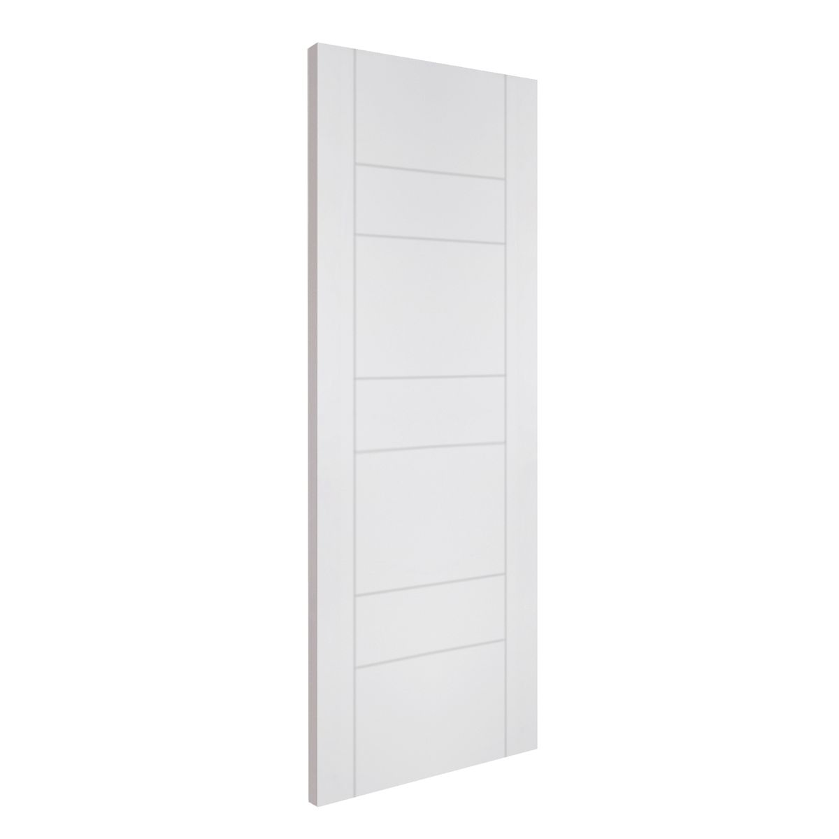 PAMA - Puerta Interior HDF Blanca Rt. Decor Ec3Bas 40x800x2070mm