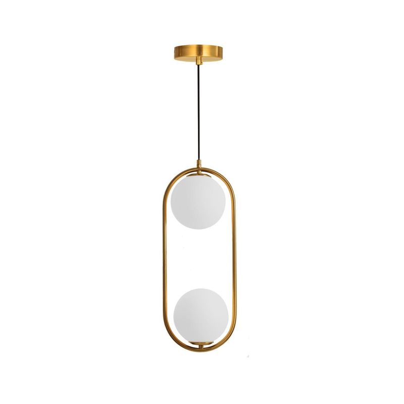 LIGHTECH - Lámpara Colgante Clip E27 x2 Gold