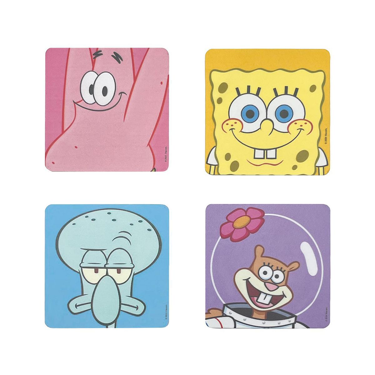 NICKELODEON - Set 4 Posavasos Bob Esponja