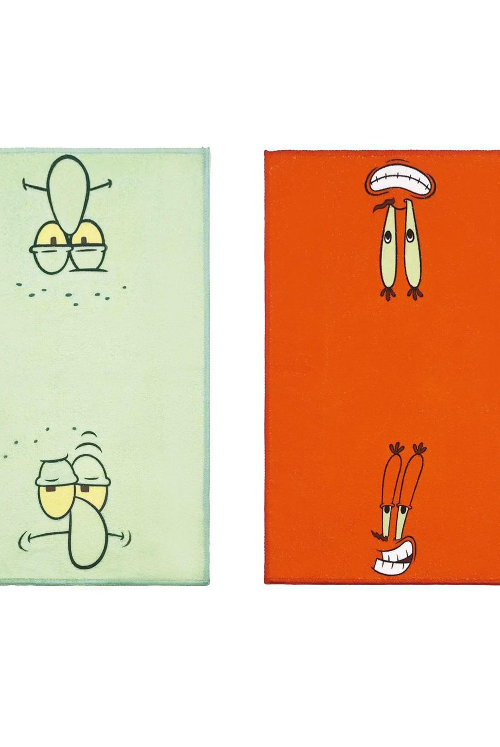 NICKELODEON - Set 2 Secadores Don Cangrejo y Calamardo