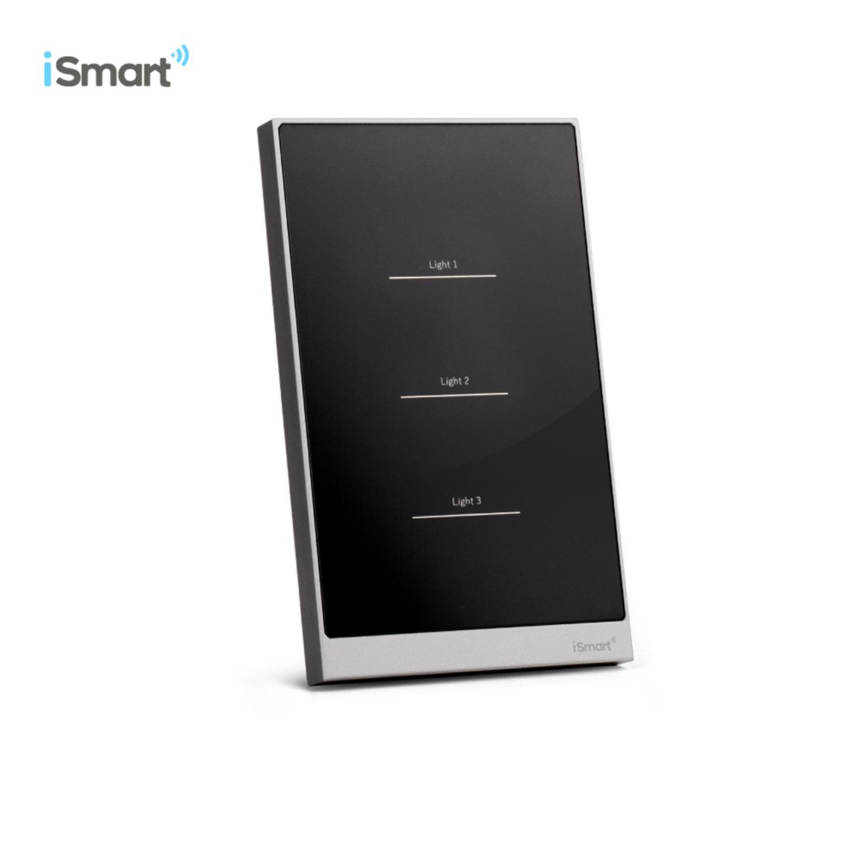ISMART - Switch Panel Negro 3 Toques