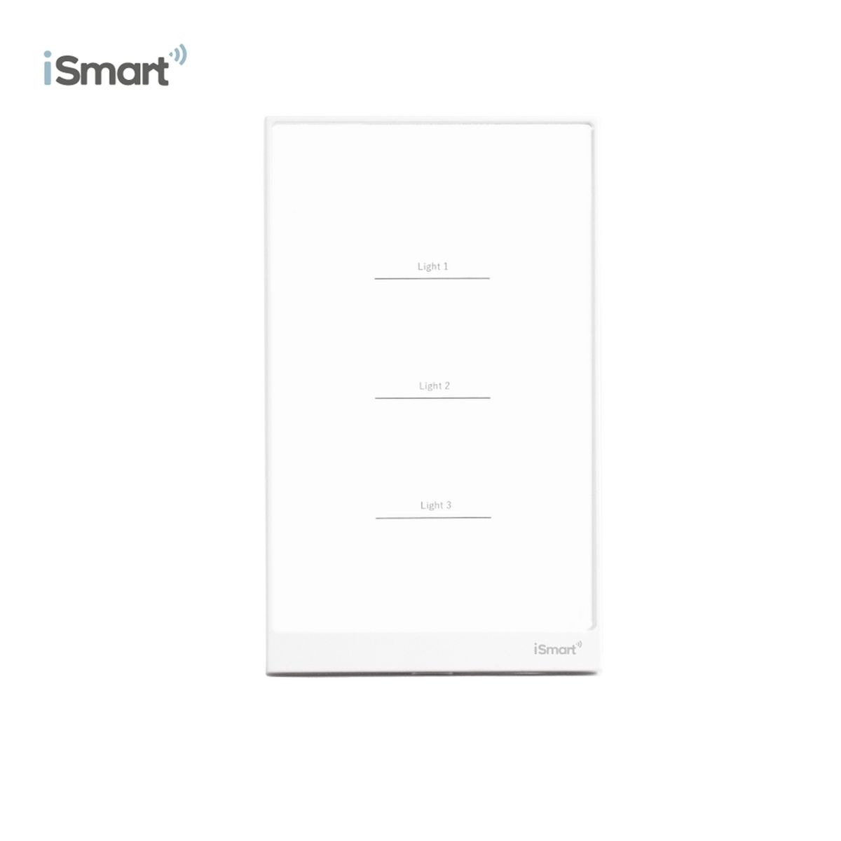 ISMART - Switch Panel Blanco 3 Toques
