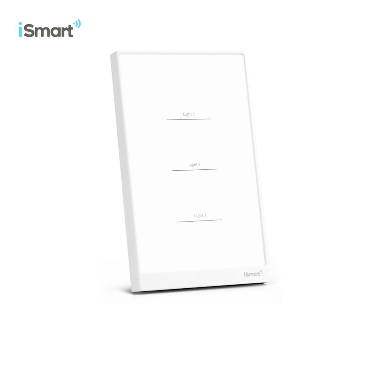 ISMART - Switch Panel Blanco 3 Toques