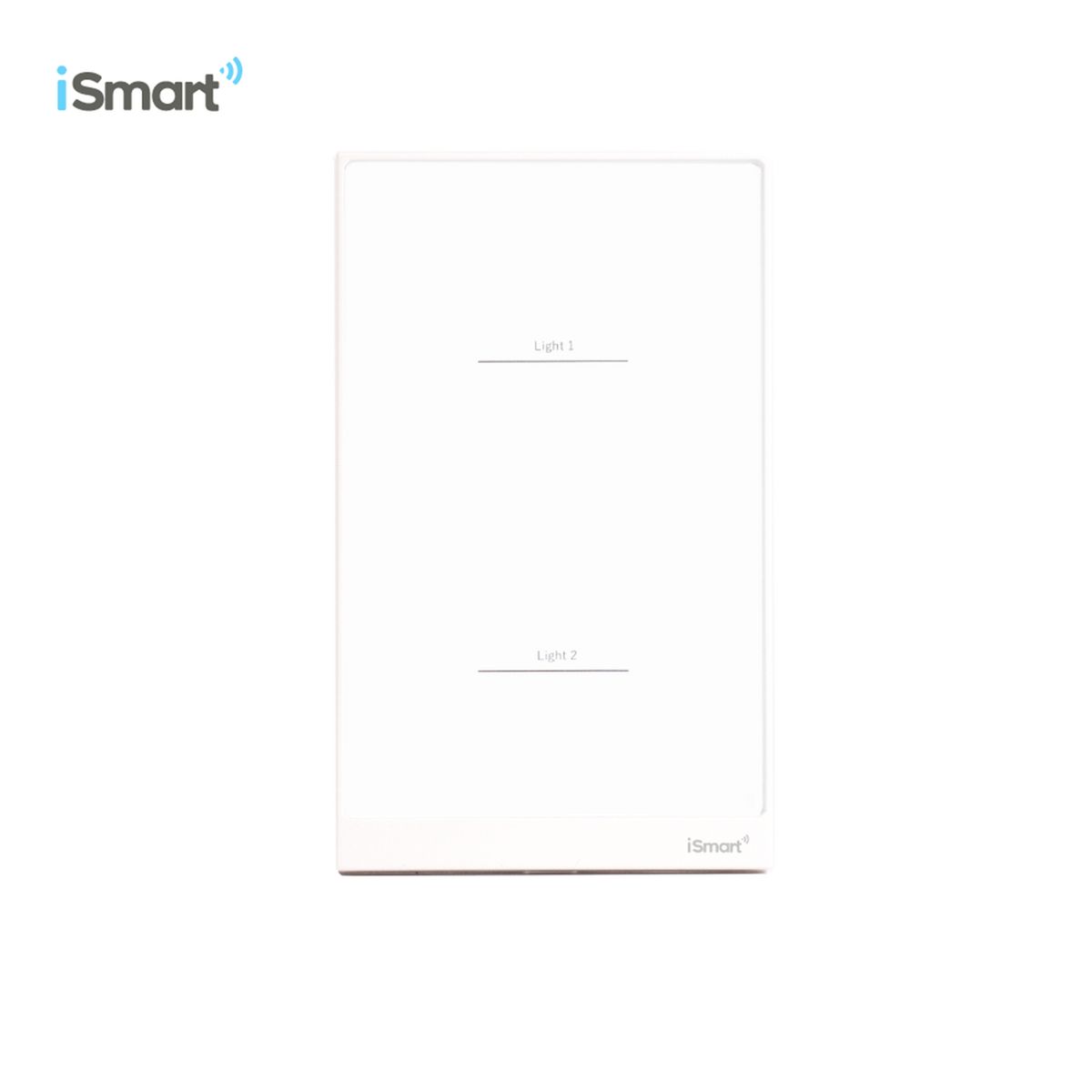 ISMART - Switch Panel Blanco 2 Toques