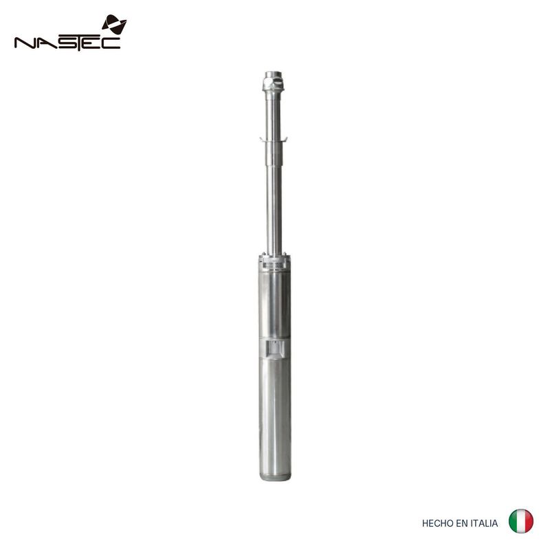  - Electrobomba Sumergible Solar Nastec 4Hs Multipower 02/02H 1.5 Hp