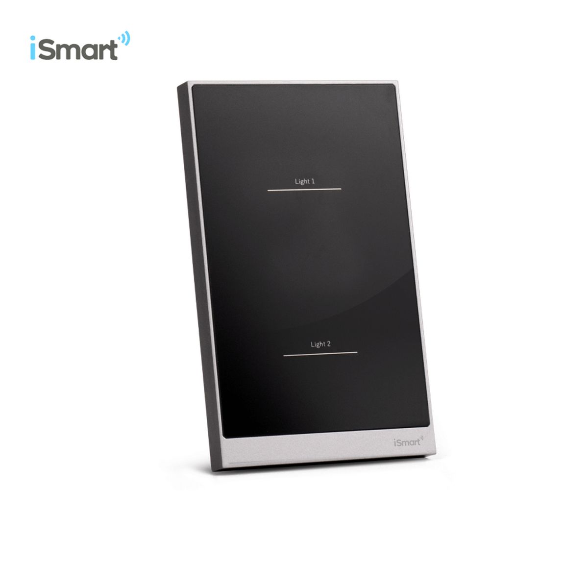 ISMART - Switch Panel Negro 2 Toques