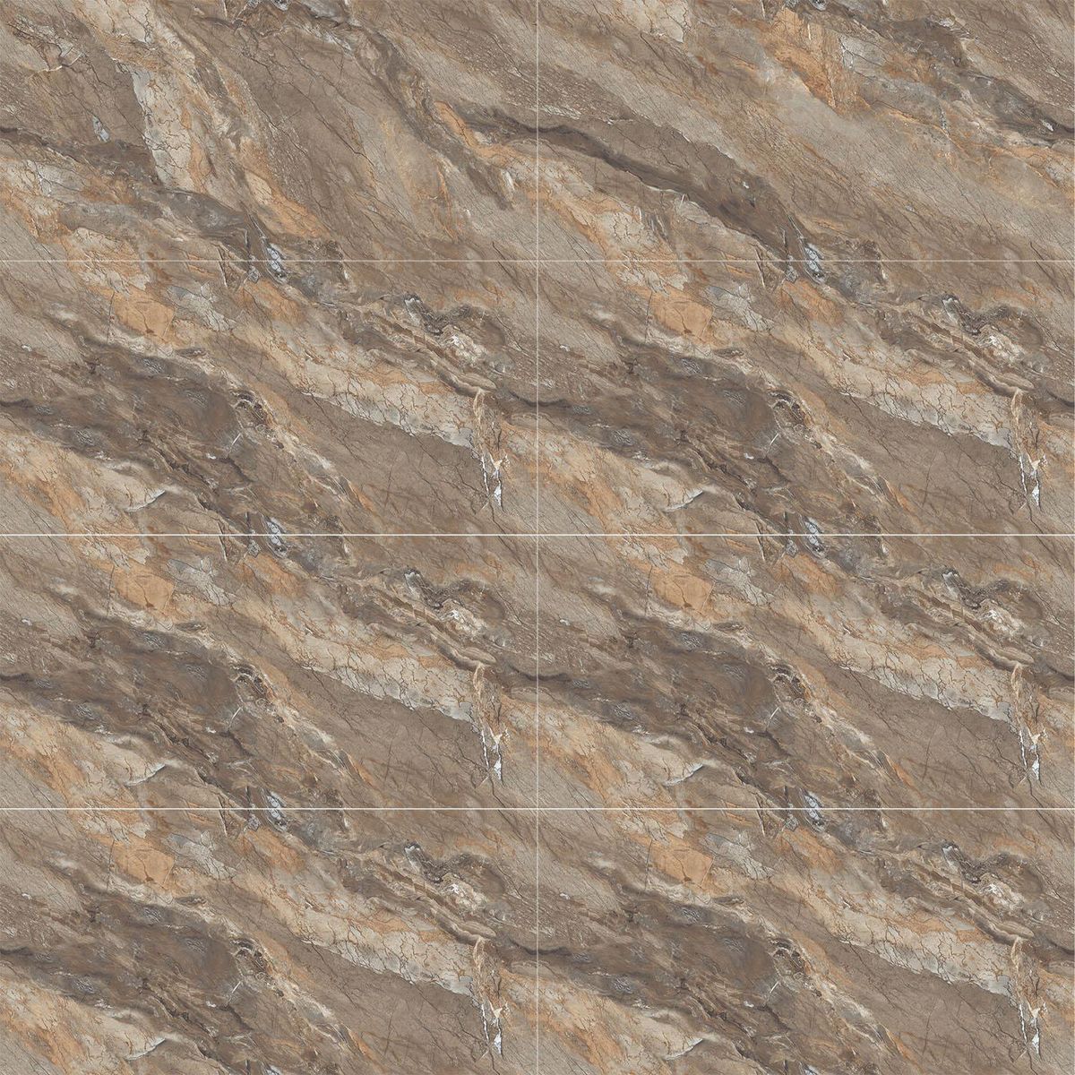 KLIPEN - Porcelanato Vila cafe pulido 60x120cm 1.44m2